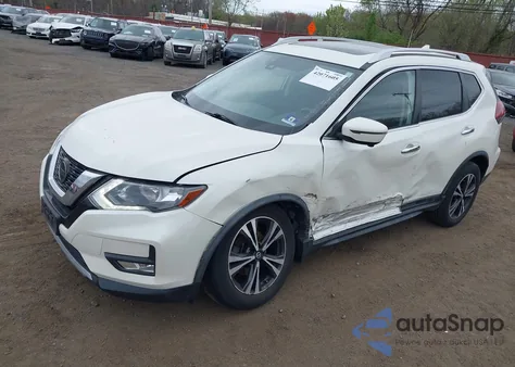 2019 Nissan Rogue Sv из США, поврежденный, VIN JN8AT2MV4KW380395